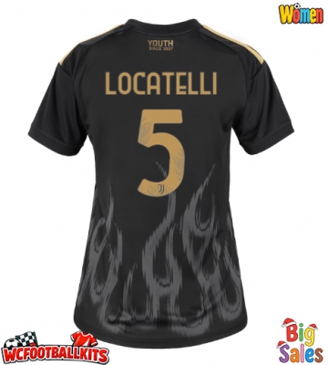Juventus Manuel Locatelli #5 Replica Third Stadium Shirt for Women 2026-27 Short Sleeve